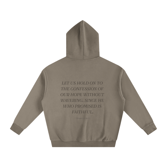 Hold The Hope Hoodie - Coffee