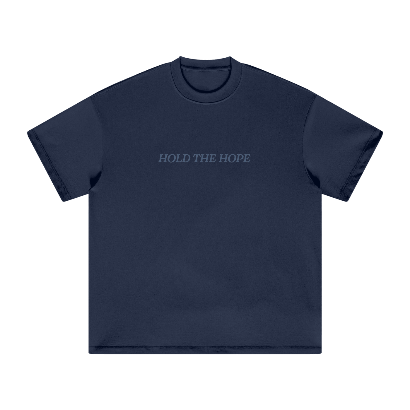 Hold The Hope Tee - Ink Blue