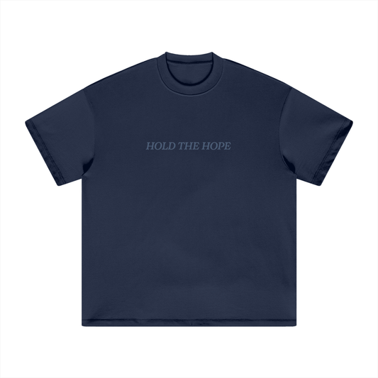 Hold The Hope Tee - Ink Blue