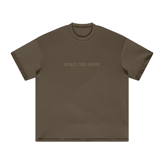 Hold The Hope Tee - Walnut
